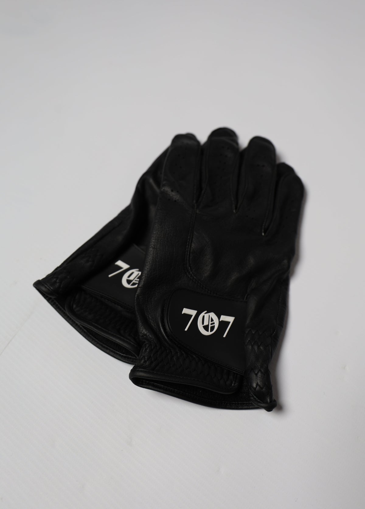 BLACKOUT LEATHER GLOVES